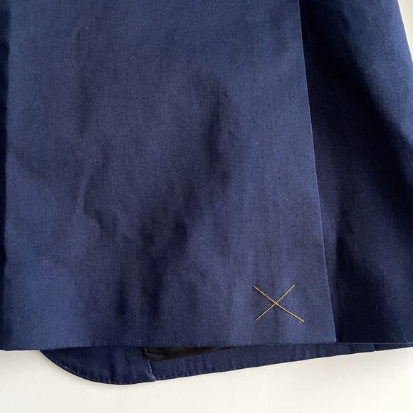 NWT J.Crew Crosby Classic Fit Suit Italian Cotton 38S Larusmiani Blue - Picture 13 of 16